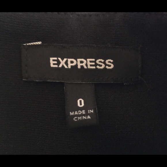Little Black Velvet Dress by EXPRESS - Picture 6 of 6
