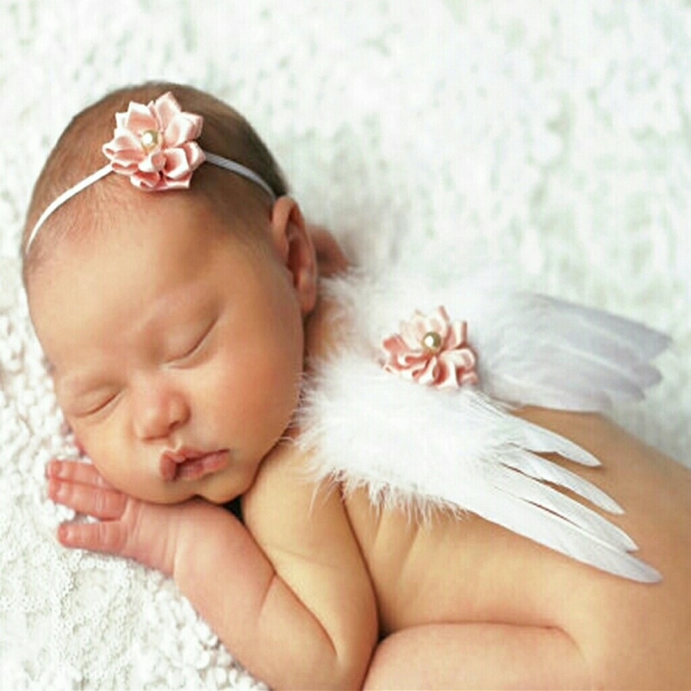 🆕Angel Wing Set, Newborn Photo Outfit