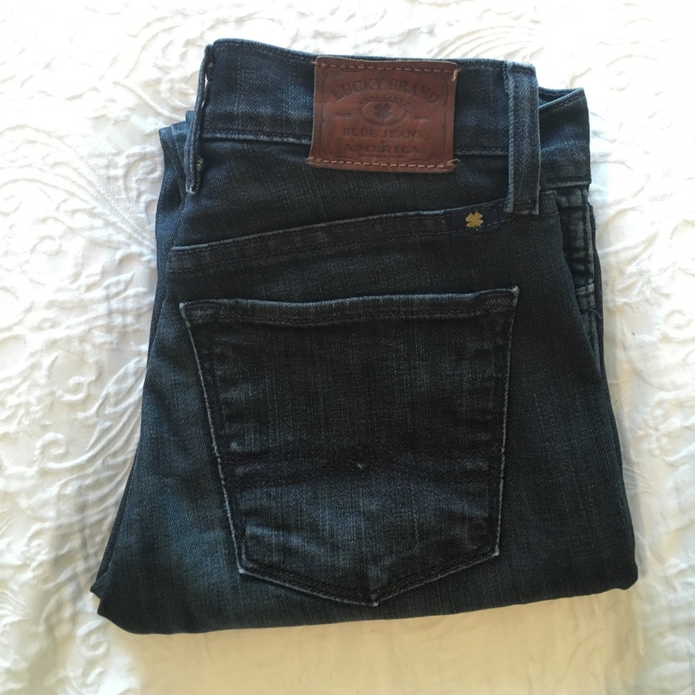 Lucky Brand Charlotte Rail Jeans, Size 00/24