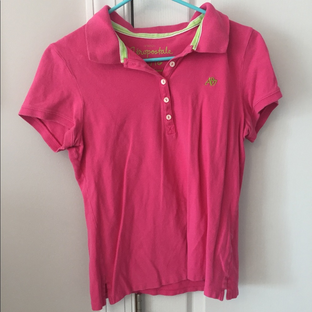 Collared uniform top