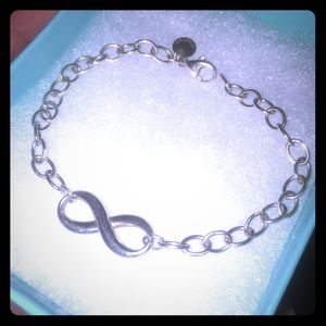Tiffany's Sterling Silver Infinity Bracelet