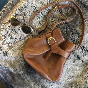 Coach Vintage Leather Bucket Crossbody