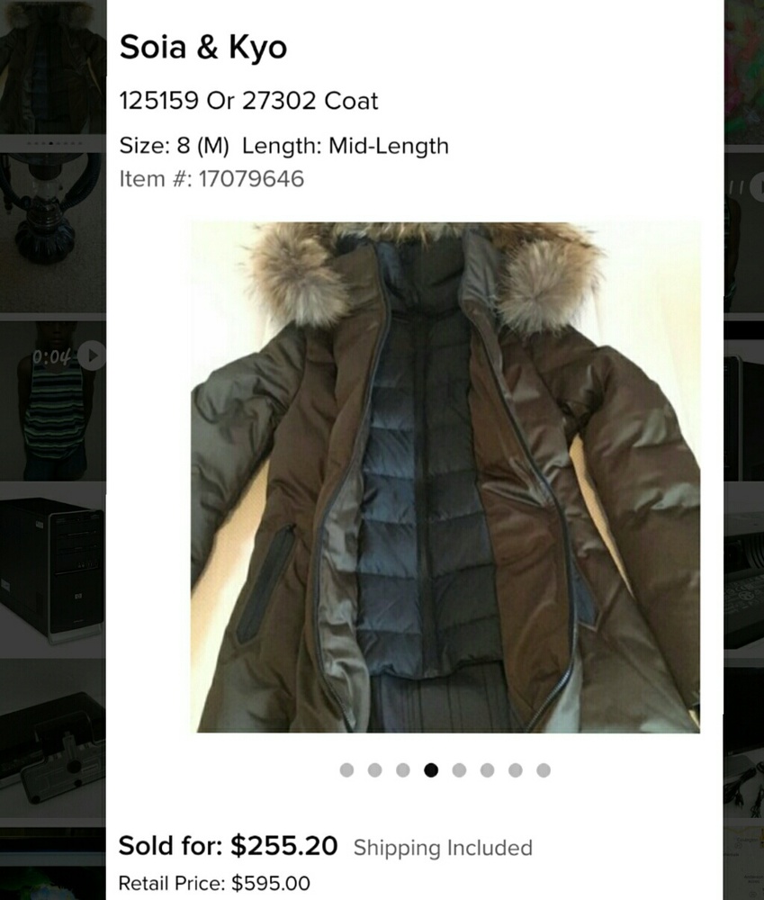Down Jacket w/ Fur Collar