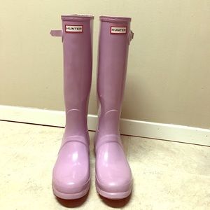 Hunter original high gloss rain boots