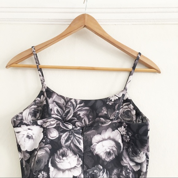 🛑Front Slit Floral Midi Bodycon Dress - Picture 6 of 6