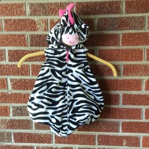 Zebra costume Size 6-9 months