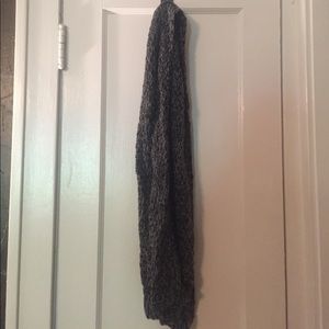 Black and Grey knit scarf