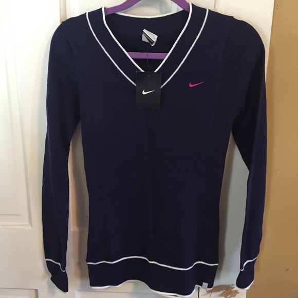 nike navy sweater