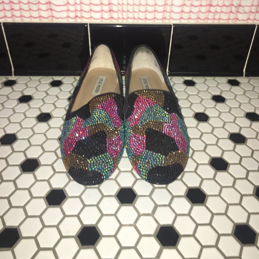 Slightly worn, Steve Madden slippers