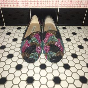 Slightly worn, Steve Madden slippers