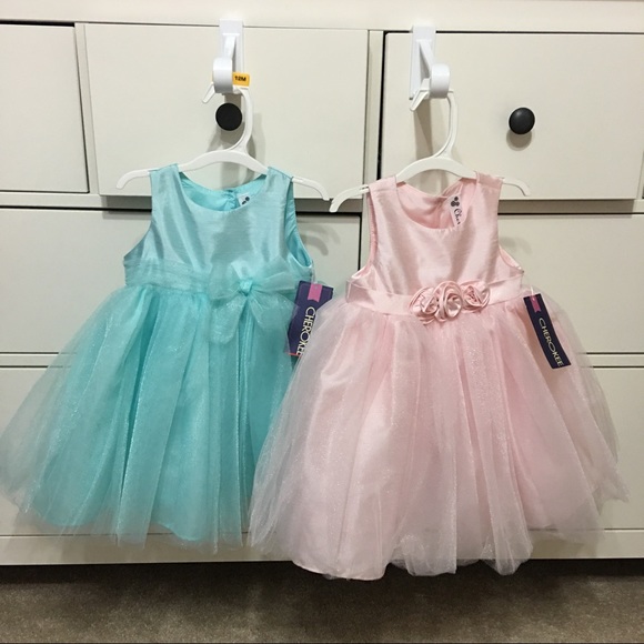 Baby girl Tutu dress. Lot of 2!  size 12 month - Picture 1 of 5