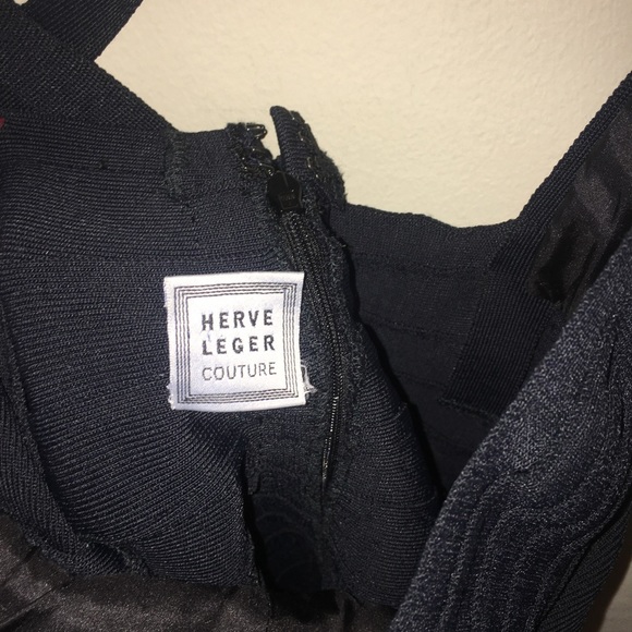 Hervé Leger Couture Bandage Dress - Picture 5 of 6