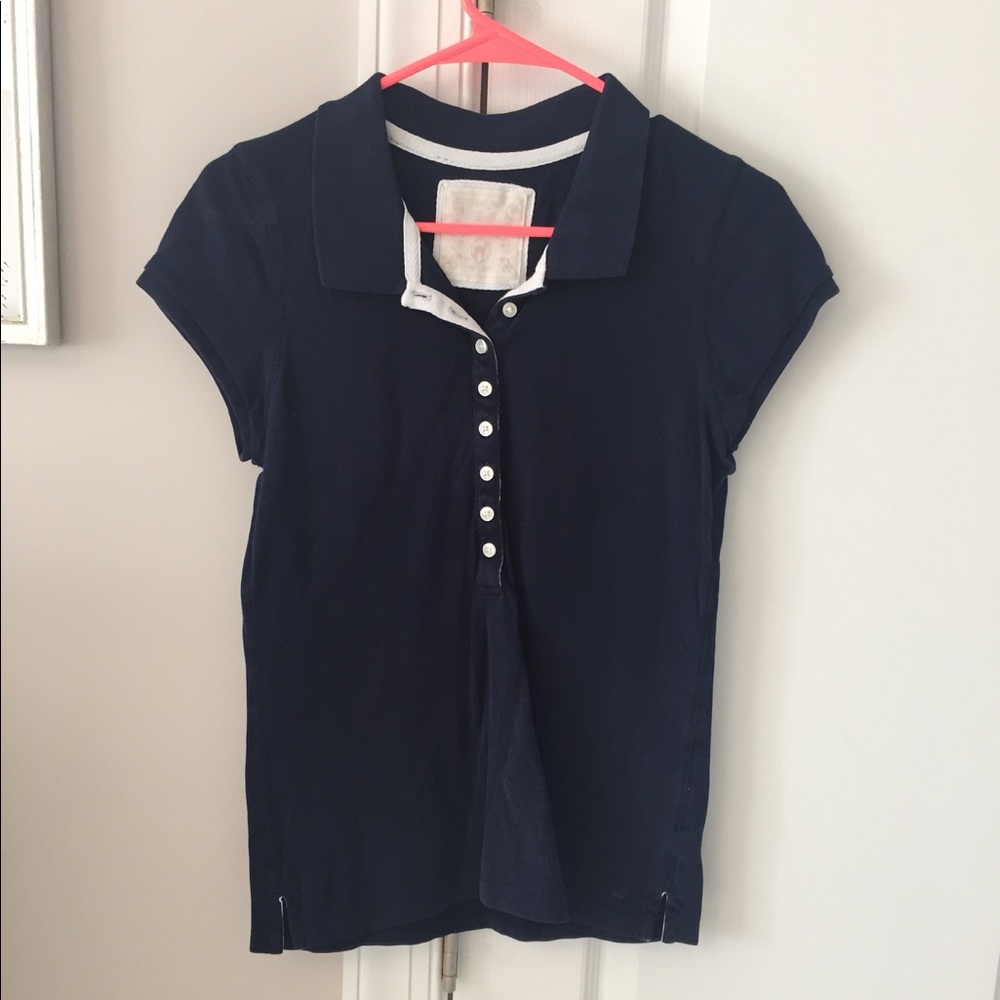 Collared uniform top