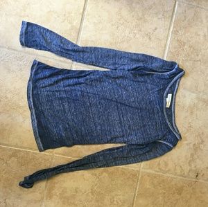 AEROPASTALE Basic Blue See Through Shirt