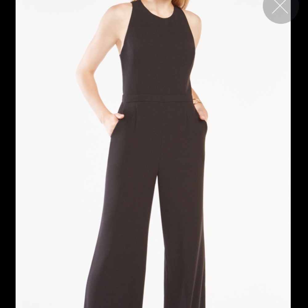 Bcbg black tank romper.