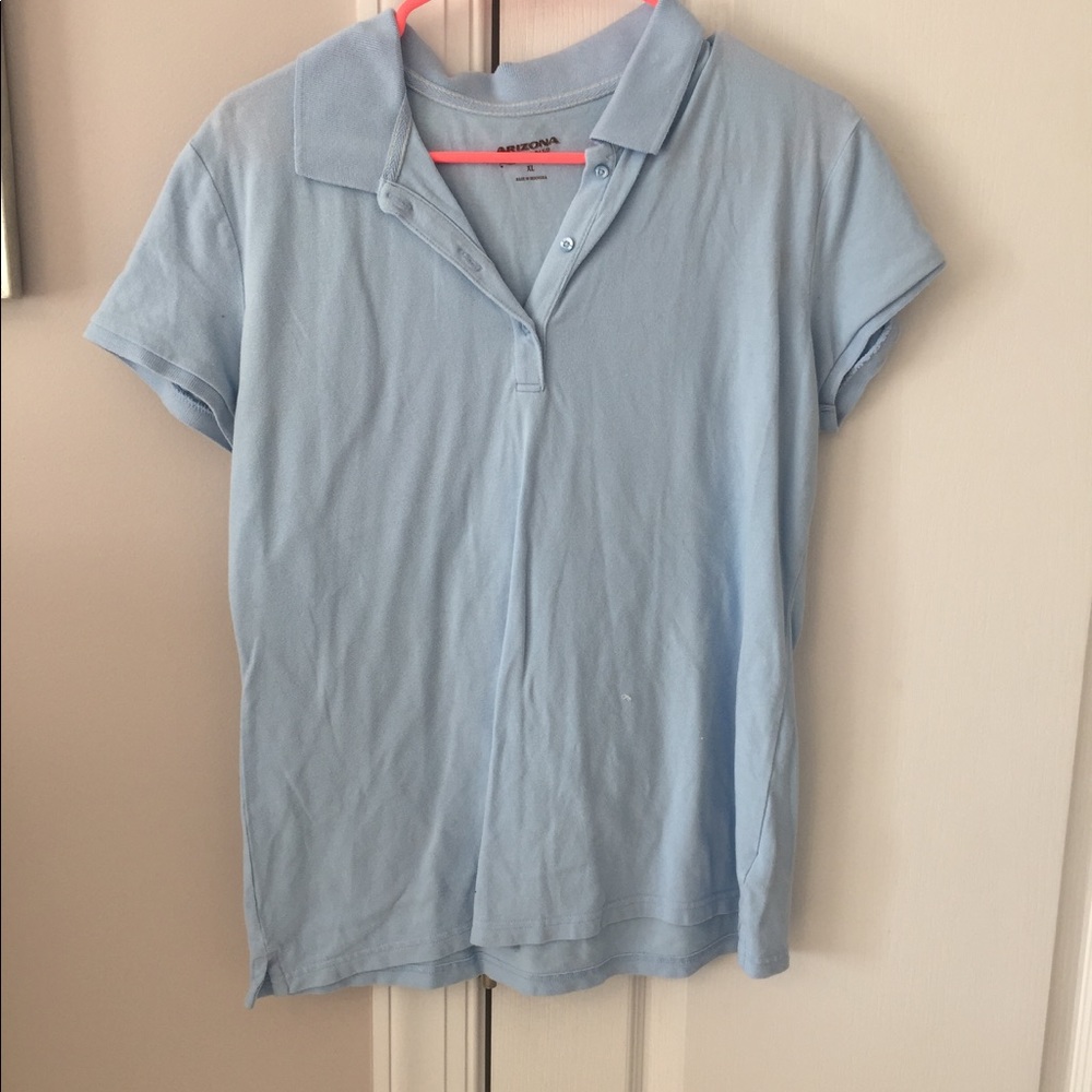 Collared uniform top