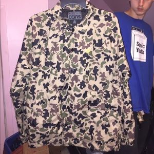 CONVERSE WINDBREAKER camo
