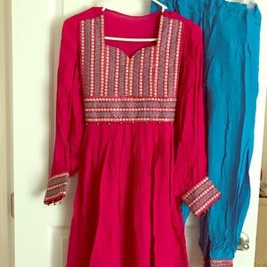 Afghan 3 piece dress!