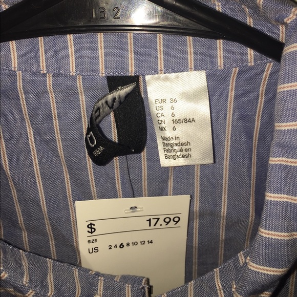 Button-up sleeveless tie shirt - Picture 2 of 2