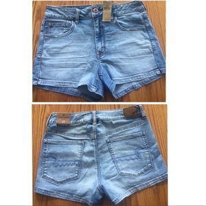 NWT💗 AEO Hi-Rise Super Super Stretch Shorts