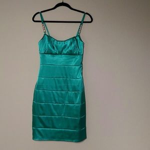 spaghetti-strap Dinner dress