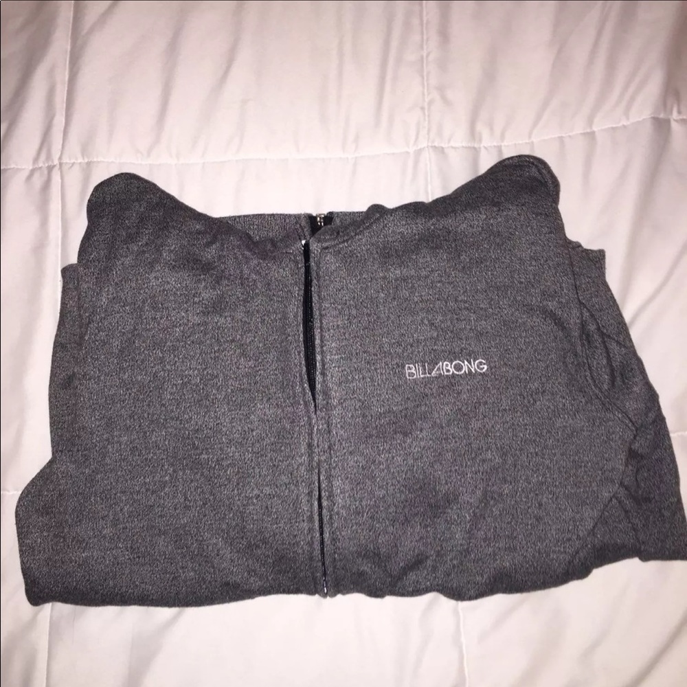 billabong zip-up hoodie