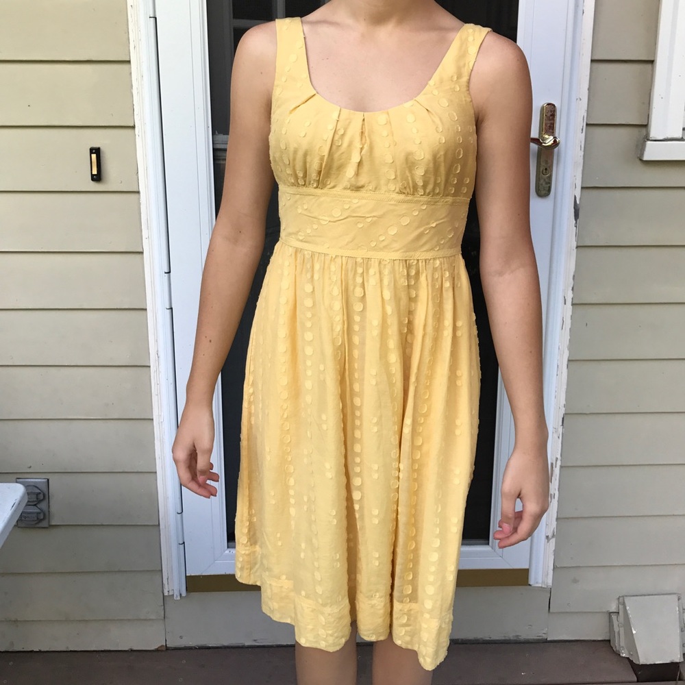 Vince yellow dress