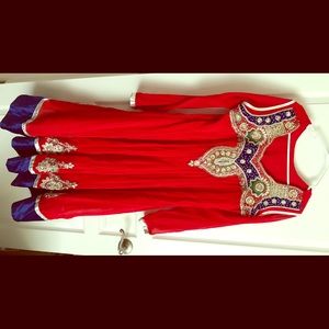 Afghan 3 piece dress!