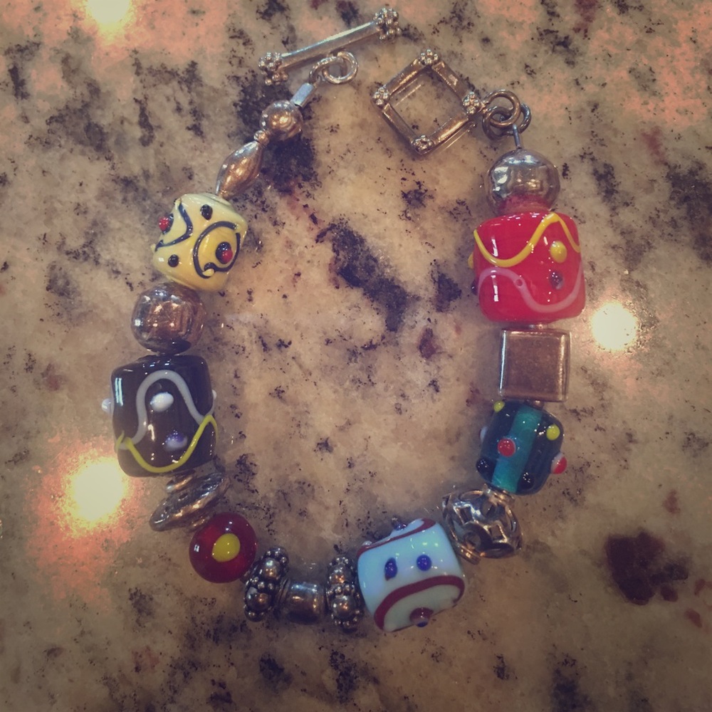 Silpada multi color bracelet
