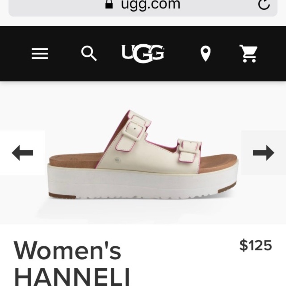 UGG Women's HANNELI platform sandal