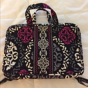 Vera Bradley travel case with hanger