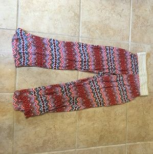 rue 21 Tribal Print Loose Pants