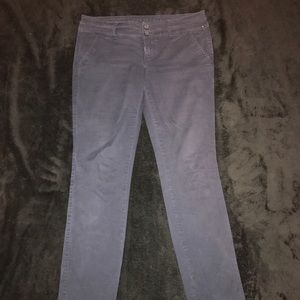 Navy skinny pants American Eagle