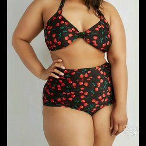 Cherries Jubilee Retro Bathing Suit