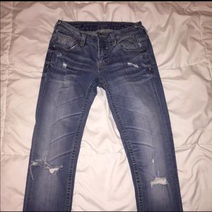 Vigoss ripped tomboy skinny jeans