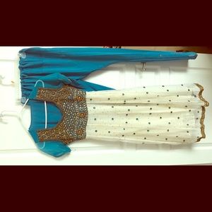 Afghan 3 piece dress!