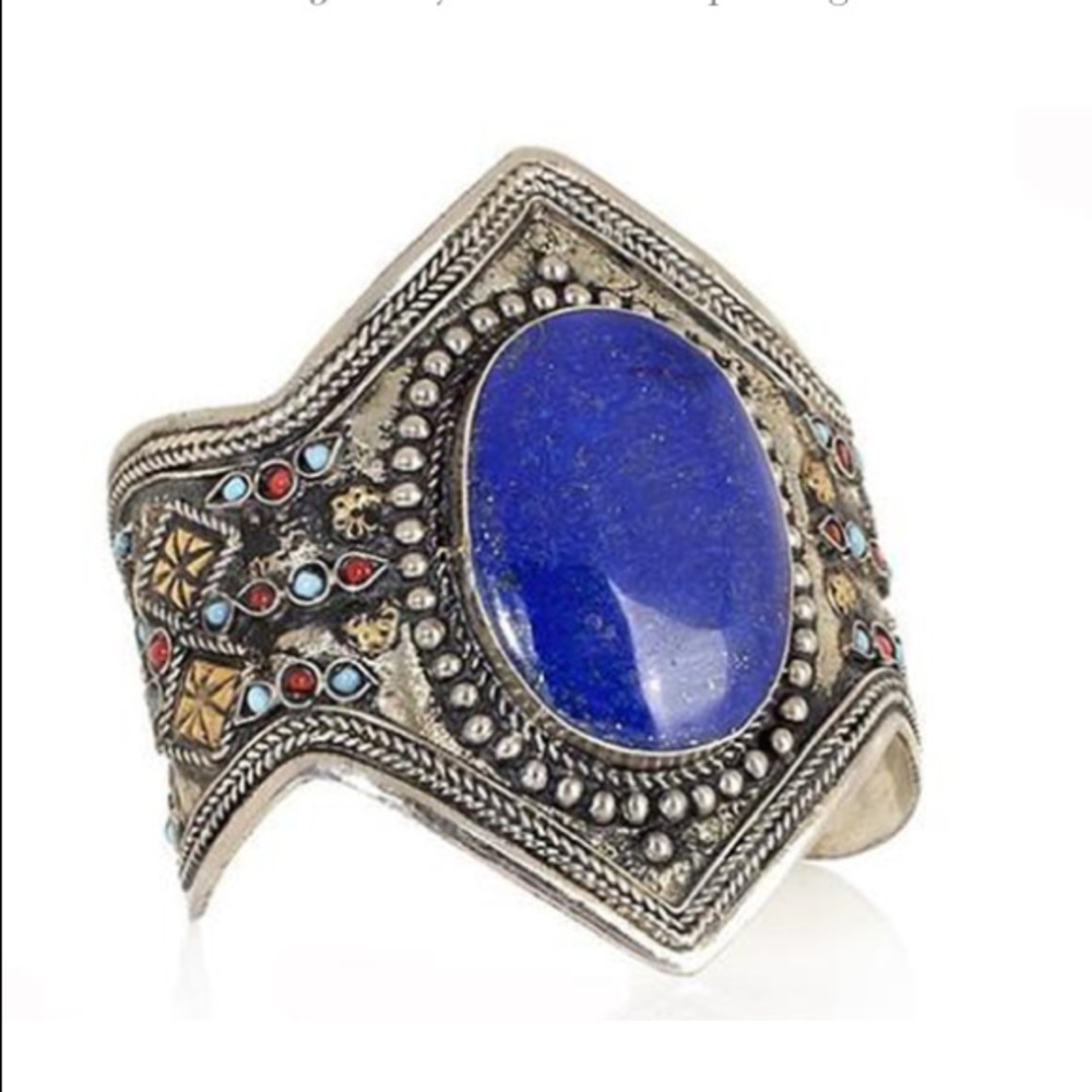 Bajalia "Fila" Lapis Angular Cuff - image 2