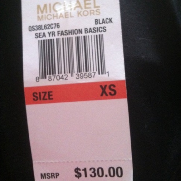 Michael Kors Sleeveless, gathered side with silver - Picture 8 of 8