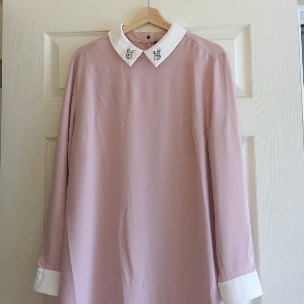 Victoria Beckham For Target Rabbit Collar Dress