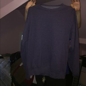 Purple pullover!