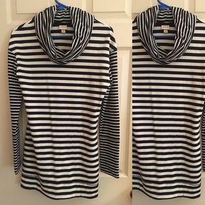 Merona Striped cowl neck Tunic