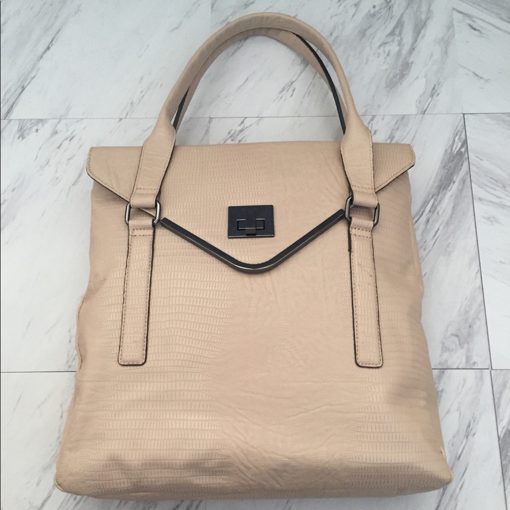 BCBG Nude Tote
