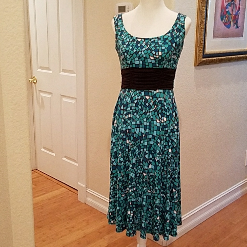 Women's 2-PIECE Sleeveless Dress and 3/4 Jacket