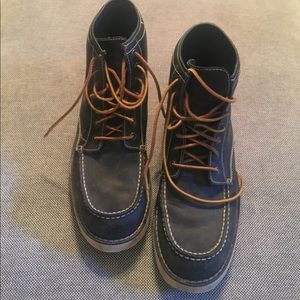 AEO Navy boots
