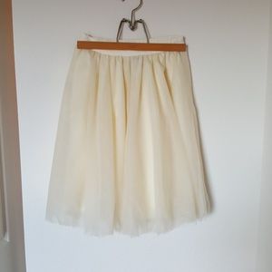 Long Tulle Skirt