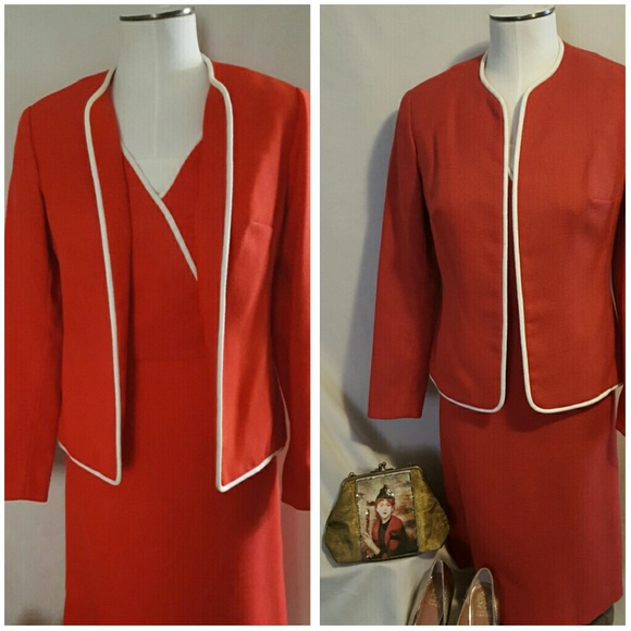 BOGO 💥RARE Vintage Miss Elliette Dress Suit - Picture 3 of 5