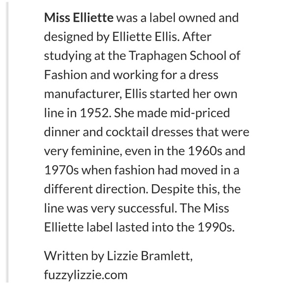 BOGO 💥RARE Vintage Miss Elliette Dress Suit - Picture 5 of 5