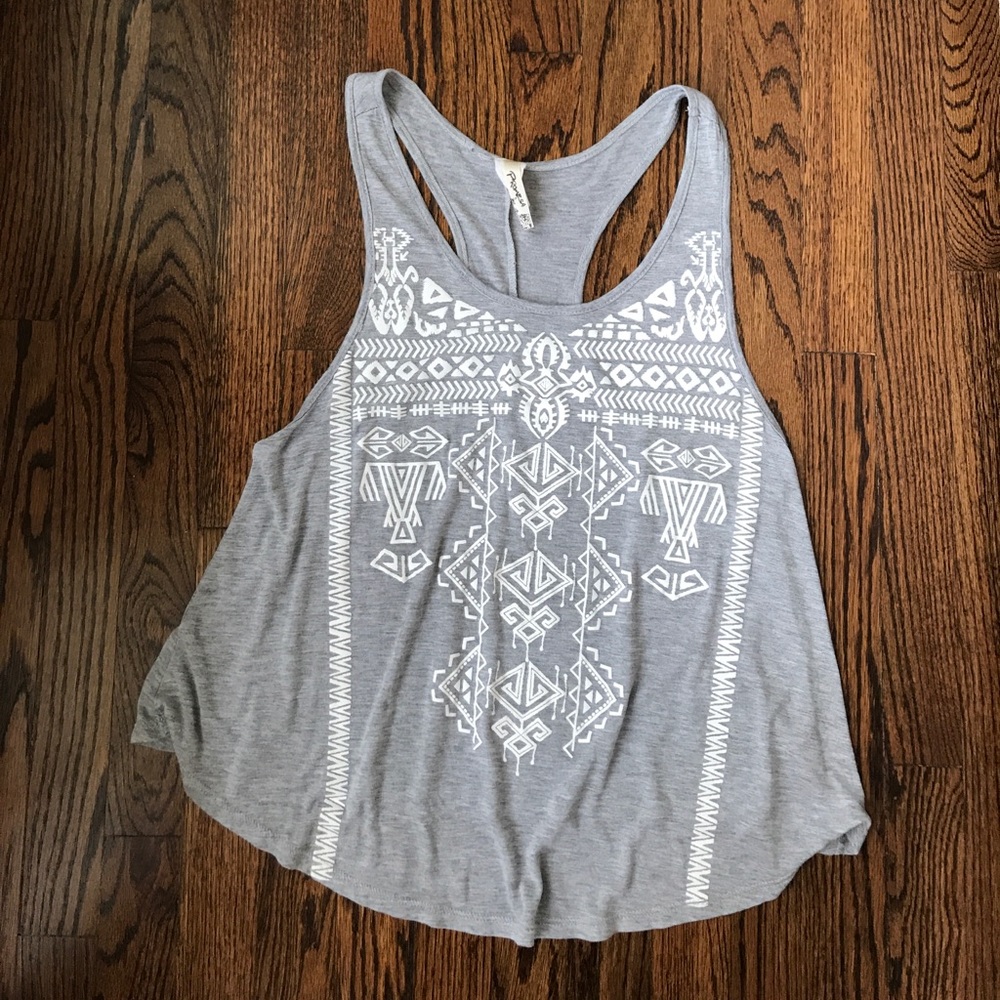 Grey tank