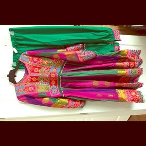 Afghan 3 piece dress!