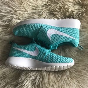 Tiffany blue Nike Roshes - WORN ONLY ONCE!!